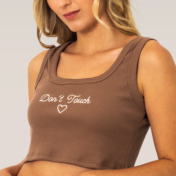 Blusa crop Don´t Touch