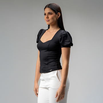 Blusa Manga Globo