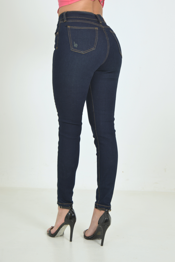 Jean skinny tiro alto 100818345