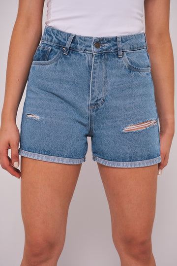 Short en Denim